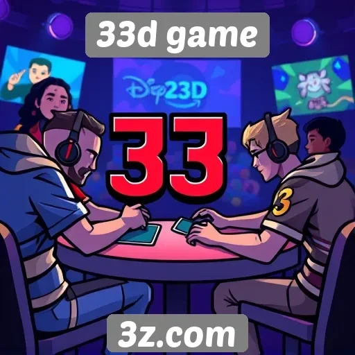 Como o 33d game integra comunidade de jogadores