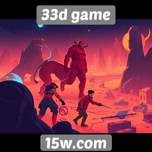 Evolução dos gráficos no site 33d game