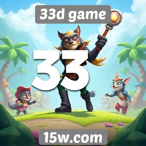 Principais jogos disponíveis na plataforma 33d game